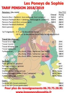 tarif pension 2018 2019