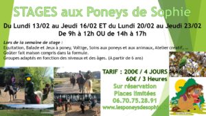 Vacances Fevrier 2023
