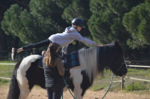 VOLTIGE AUX PONEYS DE SOPHIE